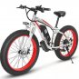 Electric Bicycle Lithium Tram Snow Electric Mountain Bike 21 Speed