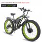 Front And Rear Dual Motor Electric Bicycle 21 Speed Oil Brake Lithium Battery