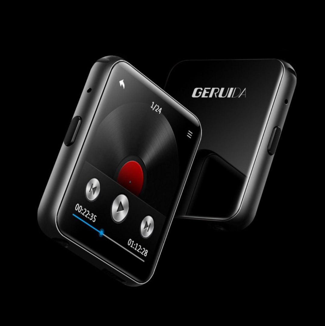 Bluetooth full screen touch small player