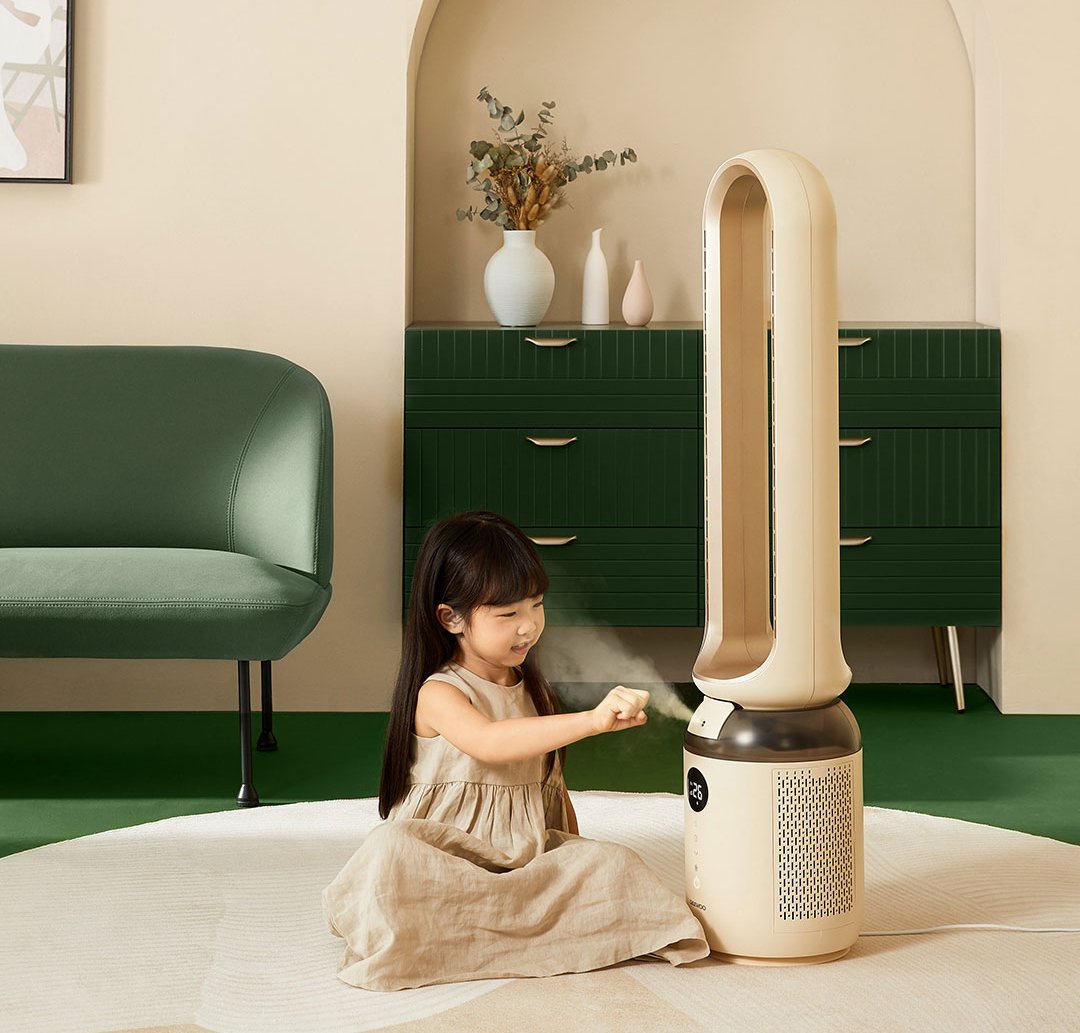 Vaneless Fan Household Fashionable Air Purifier