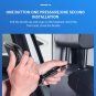 Car Rear Seat Fan Foldable Silent Rechargeable Air Conditioner Electric Back Seat Mini USB