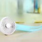 Mini usb hand fan cooling portable fan led light air conditioner cooler adjustable speed