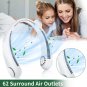 Hanging Neck Fan Portable Cooling Fan USB Leafless 360 Degree Neckband Fan