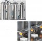 4 Head Vacuum Negative Pressure Liquid Canning Machine For Perfume