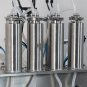 4 Head Vacuum Negative Pressure Liquid Canning Machine For Perfume
