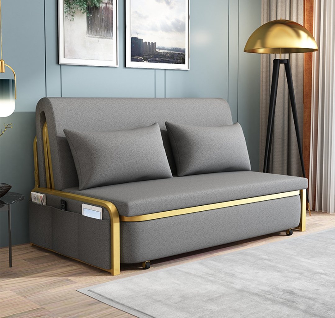 Light Luxury Sofa Bed Foldable Double Living Room