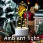 Creative 2 In 1 Rose Flowers LED Light And Bluetooth Speaker Valentine's Day Gift Rose Night Light