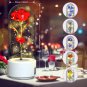 Creative 2 In 1 Rose Flowers LED Light And Bluetooth Speaker Valentine's Day Gift Rose Night Light