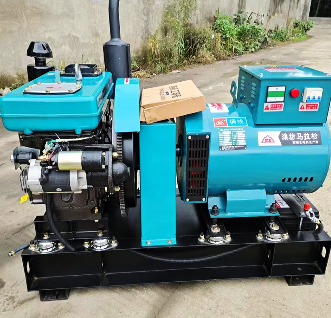 Household Copper-aluminum Single-cylinder Three-phase Direct-connected Generator