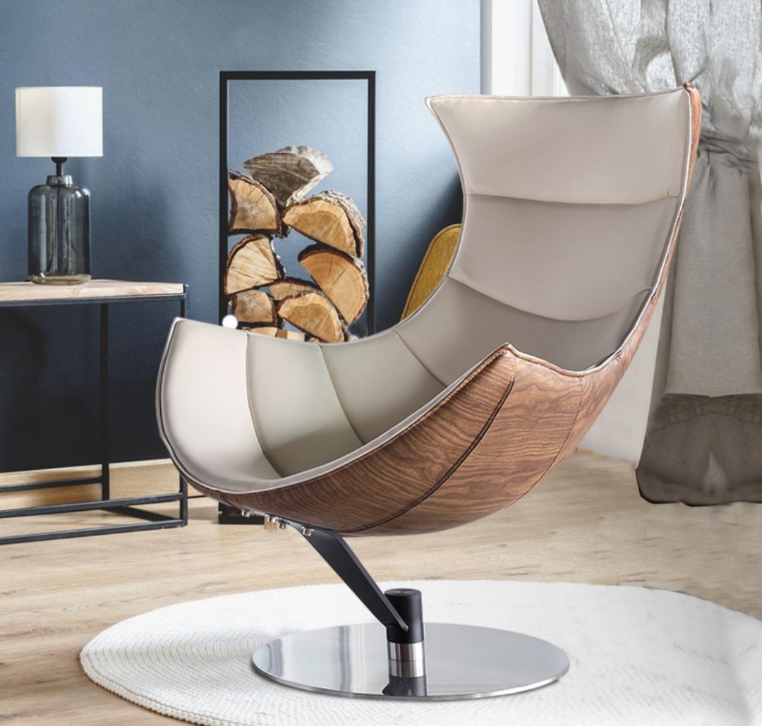 Creative Designer Leisure Tiger Chair Italian Style