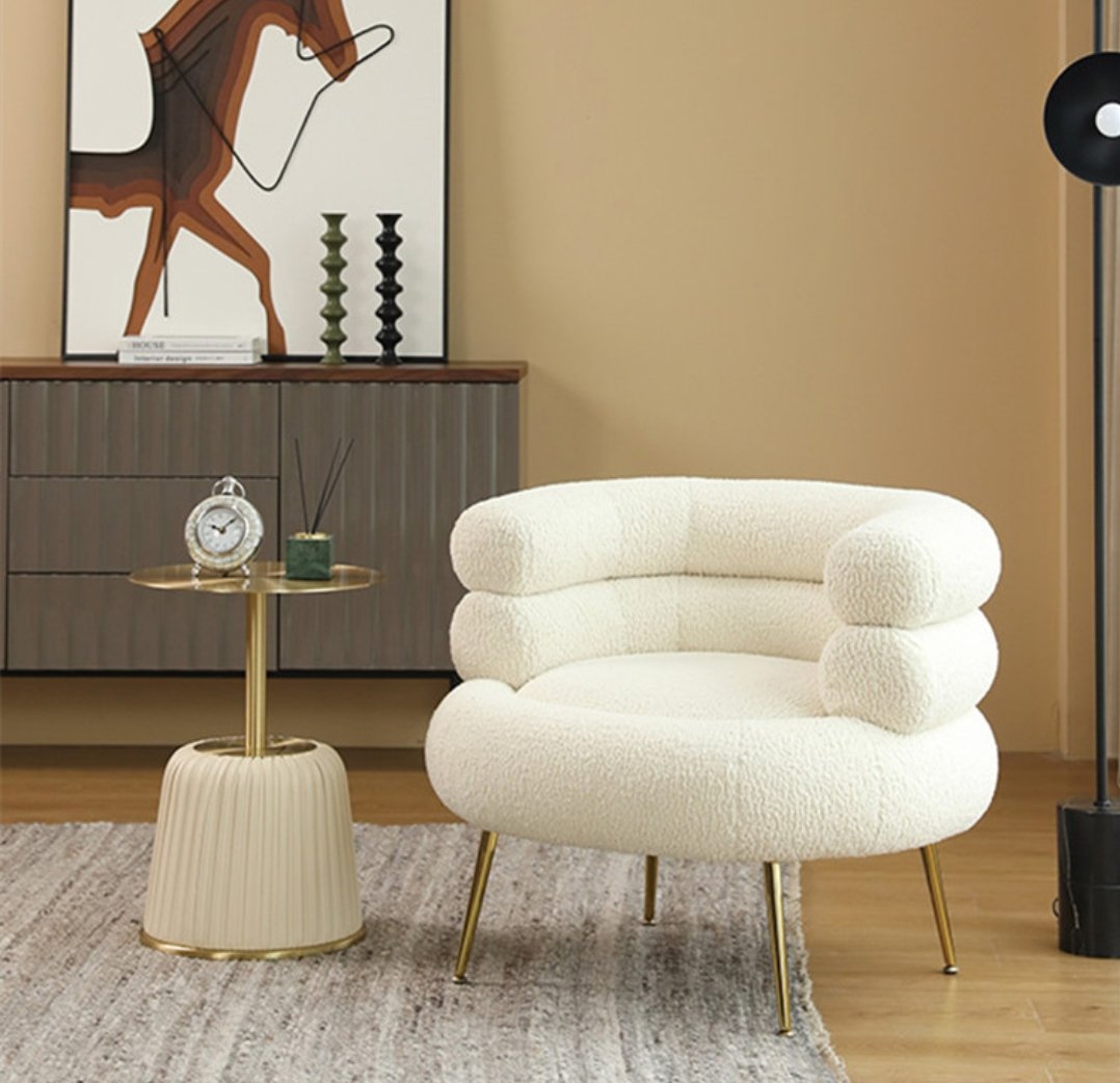 Nordic Balcony Lounge Sofa Chair Light Luxury Net Red Designer Dressing