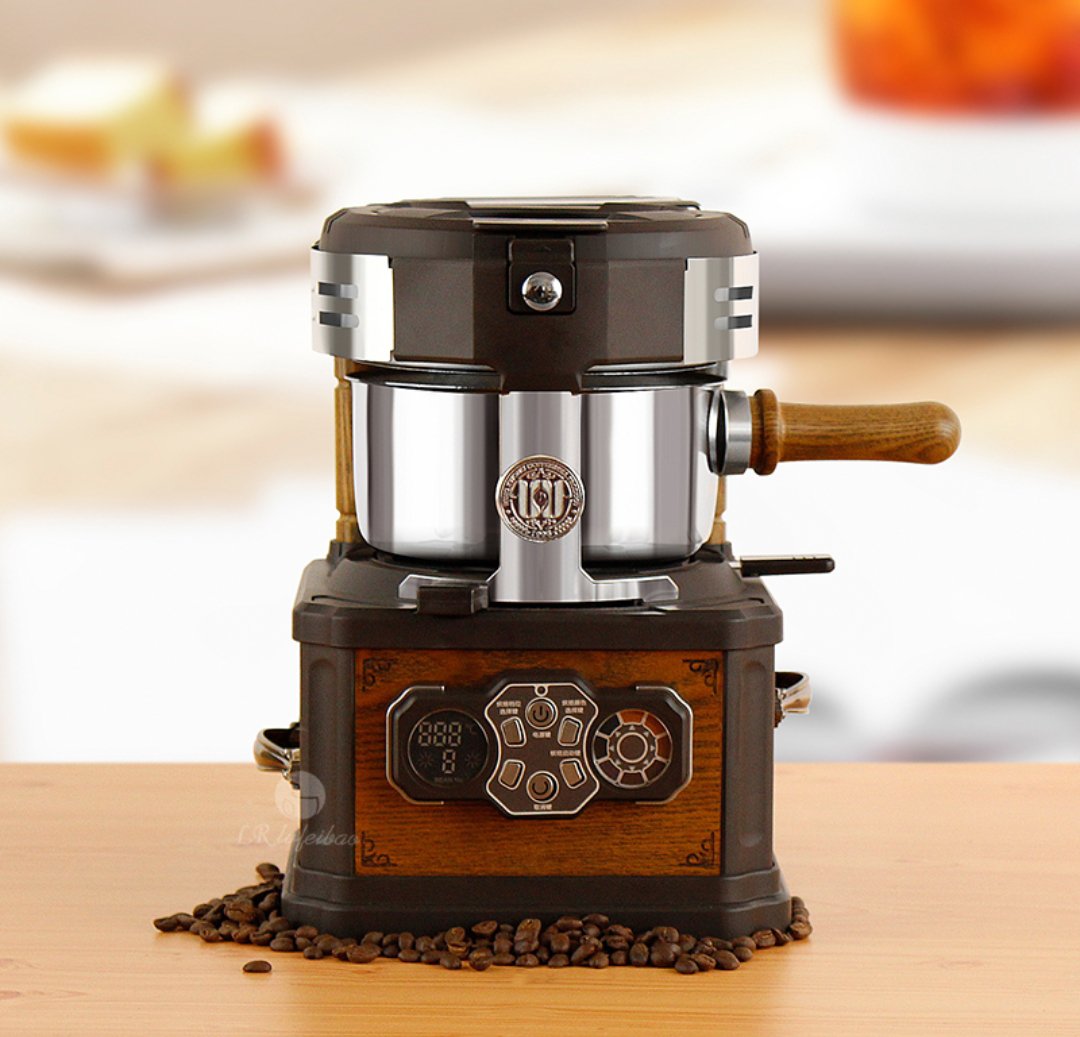 Commercial Fully Automatic Small Retro Bean Baking Machine