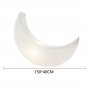 Luminous Moon Crescent Lounge Chair Floor Lamp