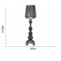 Hollow Floor Lamp Modern Living Room Decoration