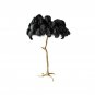 Feather Floor Lamp Decoration Of Classical English Villa
