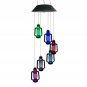 Changing Solar Powered Lanterns Wind Chime Wind Mobile LED Light