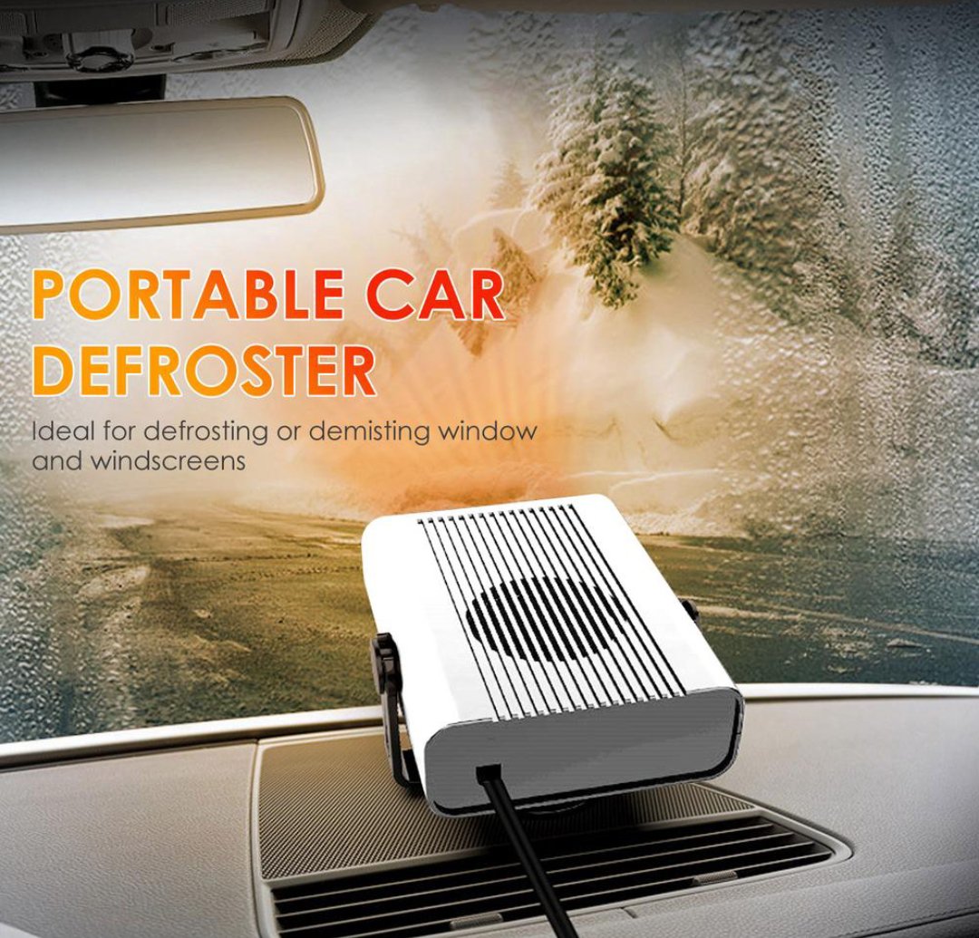 Universal Car Defrost Heater Window Mist Remover 12V24V Heating And Cooling Accessories Fan