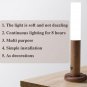 Auto LED USB Magnetic Wood Wireless Night Light Corridors Porch Lights PIR Motion Sensor Wall Light
