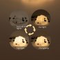 Bedroom Lamp For Children's Room Decor Rechargeable Timing Dimming Sleep Night Light