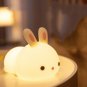 New Year'S Gift Rabbit Silicone Lamp Pat Feeding Creative Night Light Children'S Toys