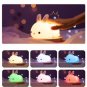 New Year'S Gift Rabbit Silicone Lamp Pat Feeding Creative Night Light Children'S Toys