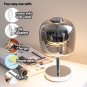 Decorative Table Lamp Glass Lamps Nordic Simple Bedside Personality Bar Ambience Light