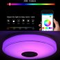 Tuya Wifi Smart Ceiling Light Led Colorful App Remote Control Bluetooth Lamps Alexa Google Home