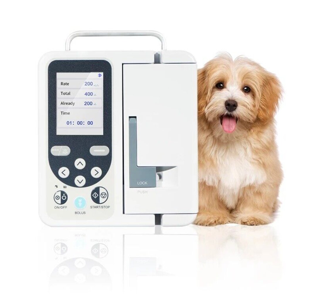 CONTEC Veterinary IV Infusion Pump Portable Machine With LCD Display,V