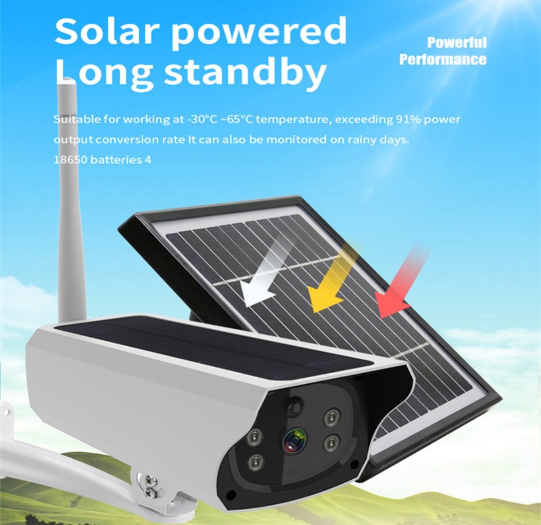 4G network wireless battery camera