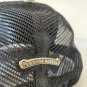Chrome Black Leather CH Logo Cross Hearts Hat Hollywood USA Baseball Cap MM6 Trucker