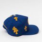 Chrome Hearts Blue Gold Hat Golden State Warriors Cap