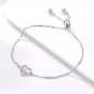 Elegant Custom Heart Bracelet: A Simple, Personalized Jewelry Gift