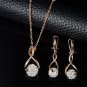 Custom Shambhala Jewelry Set: Earrings and Necklace Combo