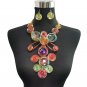 Tribal-Inspired African Collar Necklace: Custom Wearable Art Jewelry