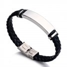 Custom PU Leather Bracelet: Personalized Jewelry for Women and Men