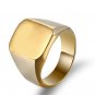 Customized Stainless Steel Burn Ring for Men: Fashionable Jewelry