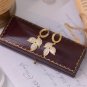 Exquisite Gold Leaf Earrings with a Touch of Elegance