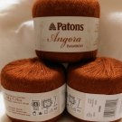Patons Angora Bamboo Yarn - 1.75 oz Ball - Sienna Bronze 90018 Patons Angora Bamboo Yarn - 1.75 oz Ball - Sienna Bronze 90018
