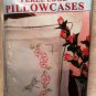 JDNA Jack Dempsey Stamped Pillowcases White Perle Edge - Dragonfly & Floral 1600-333