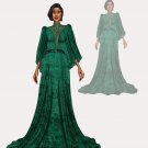 Fashion illustration design for dress