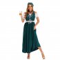 Female beer dress Carnival manor maid full set wearing headscarf maid dress traditional ethnic dress