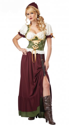 Halloween costume Money Black beer costume long skirt