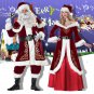 MEN Santa Claus costume Christmas costume Adult Christmas costume full