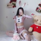Bar dance floor Party Bunny Maid Cute Princess dress costume pink