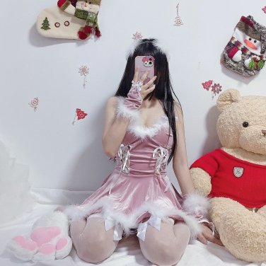 Bar dance floor party Bunny Maid Cute Princess dress costume powder