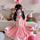 Bar dance floor Party Bunny Maid Cute Princess dress costume pink
