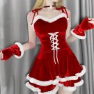 Bar dance floor Party Bunny Maid Cute Princess dress costume  867 RED