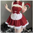 Bar dance floor Party Bunny Maid Cute Princess dress costume RED
