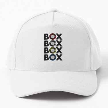 Box Box Box Box Tyres Compound Design Baseball Cap Casquette Christmas Hat