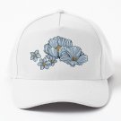 Blue Flower Petal Pattern Baseball Cap Casquette Cosplay Sun Hats Cap